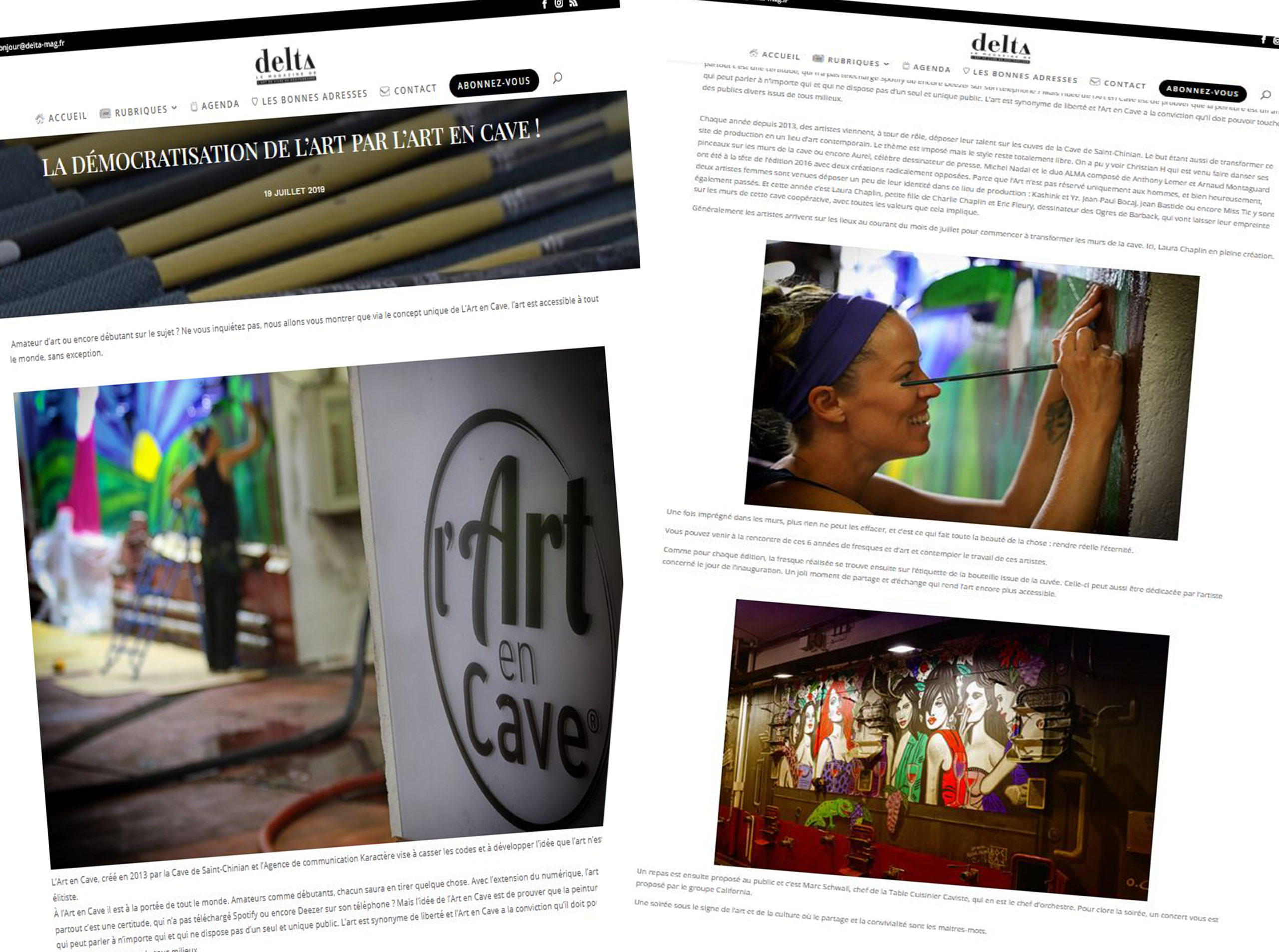 La démocratisation de l'art par l'Art en Cave® - L'Art en Cave